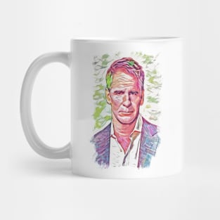 Scott Bakula Abstract Portrait Mug